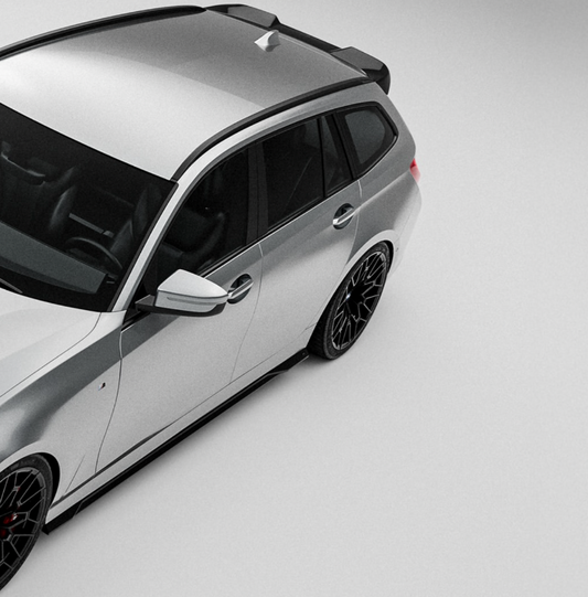 BMW M340i, 330i & 320i G20 G21 LCI EVO-1 Gloss Black Side Skirts