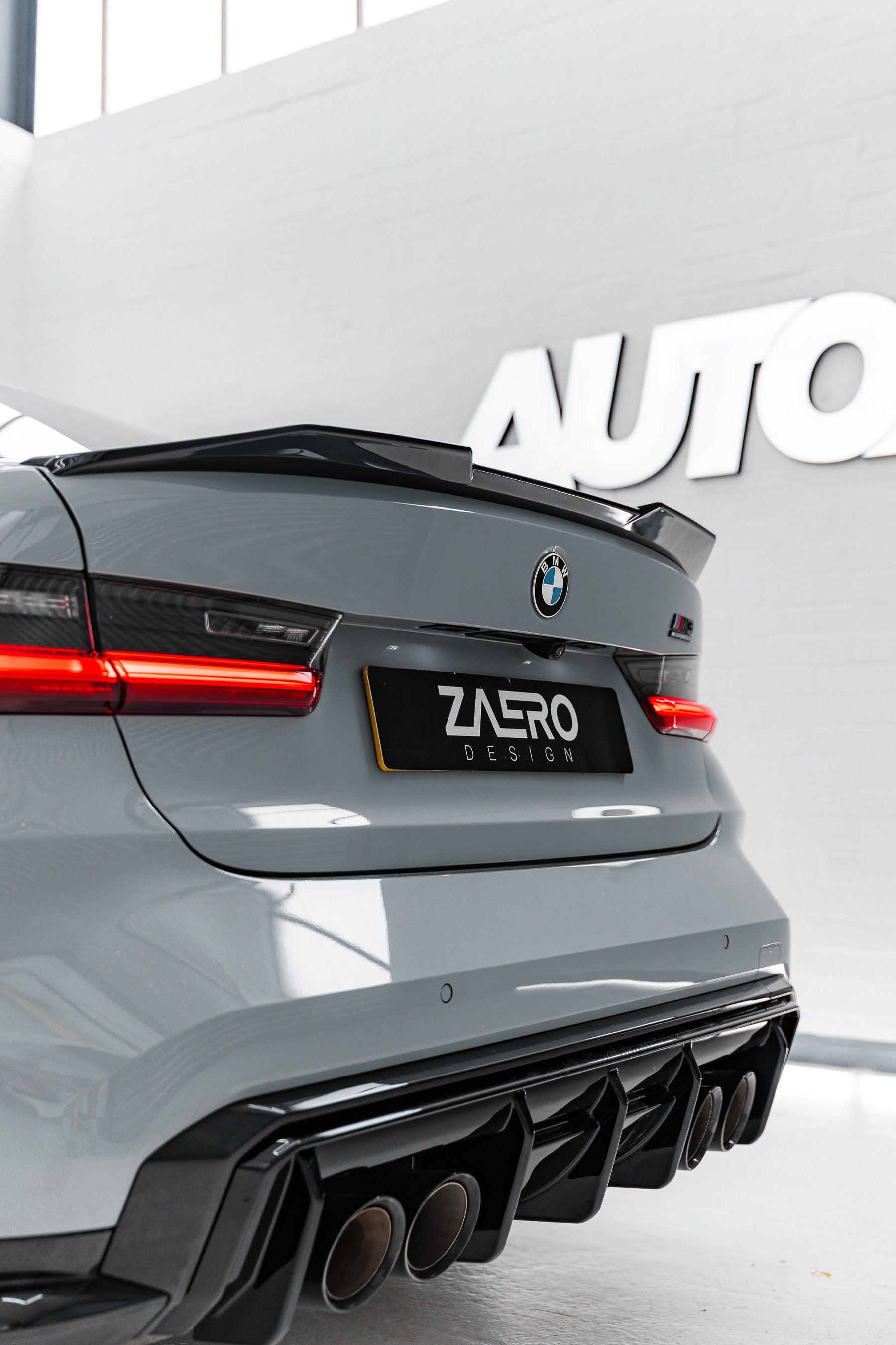 Zaero Design BMW M3 G80 Saloon Gloss Black Body Kit by ZAERO  Styling Kit  AUTOID  