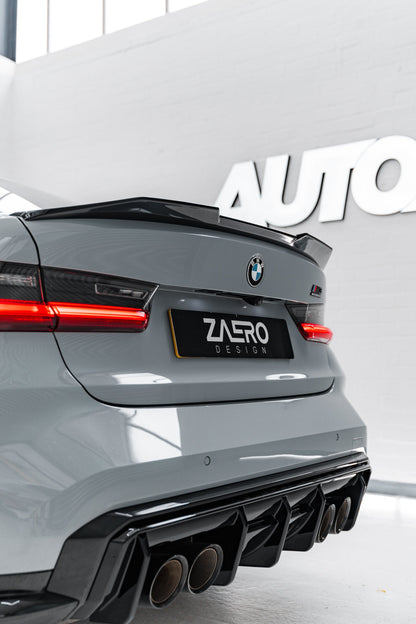 Zaero Design BMW M3 G80 Saloon Gloss Black Body Kit by ZAERO  Styling Kit  AUTOID  