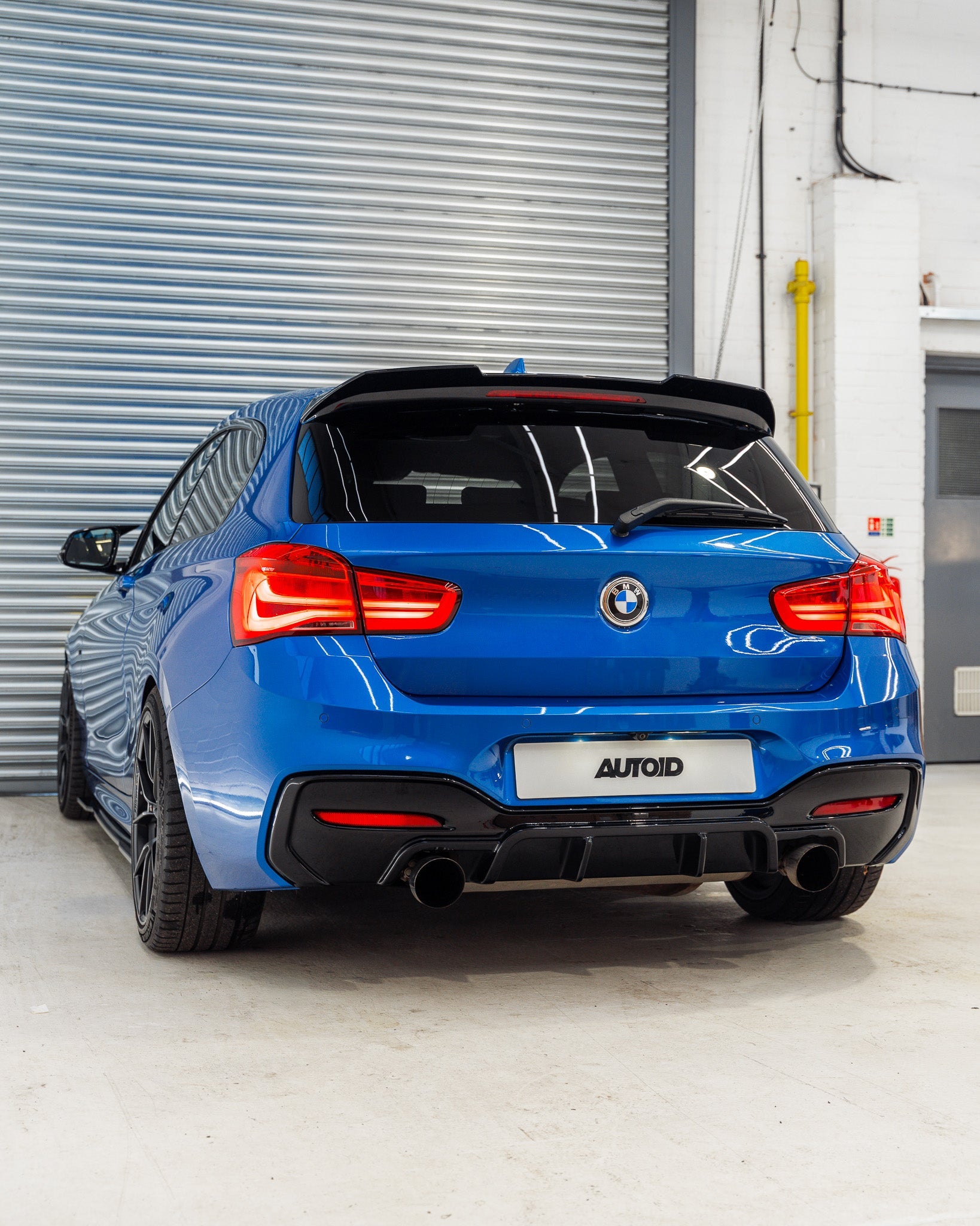 Zaero Design BMW 1 Series, M135i & M140i F20 F21 Gloss Black V2 Rear Spoiler by ZAERO (2011-2019)  Rear Spoilers  AUTOID  