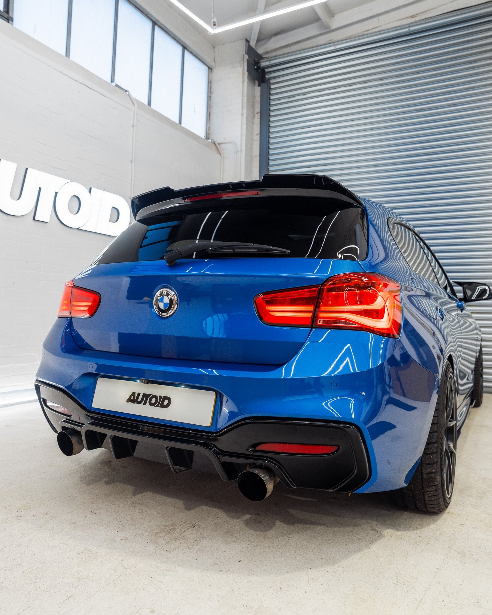 Zaero Design BMW 1 Series, M135i & M140i F20 F21 Gloss Black V2 Rear Spoiler by ZAERO (2011-2019)  Rear Spoilers  AUTOID  