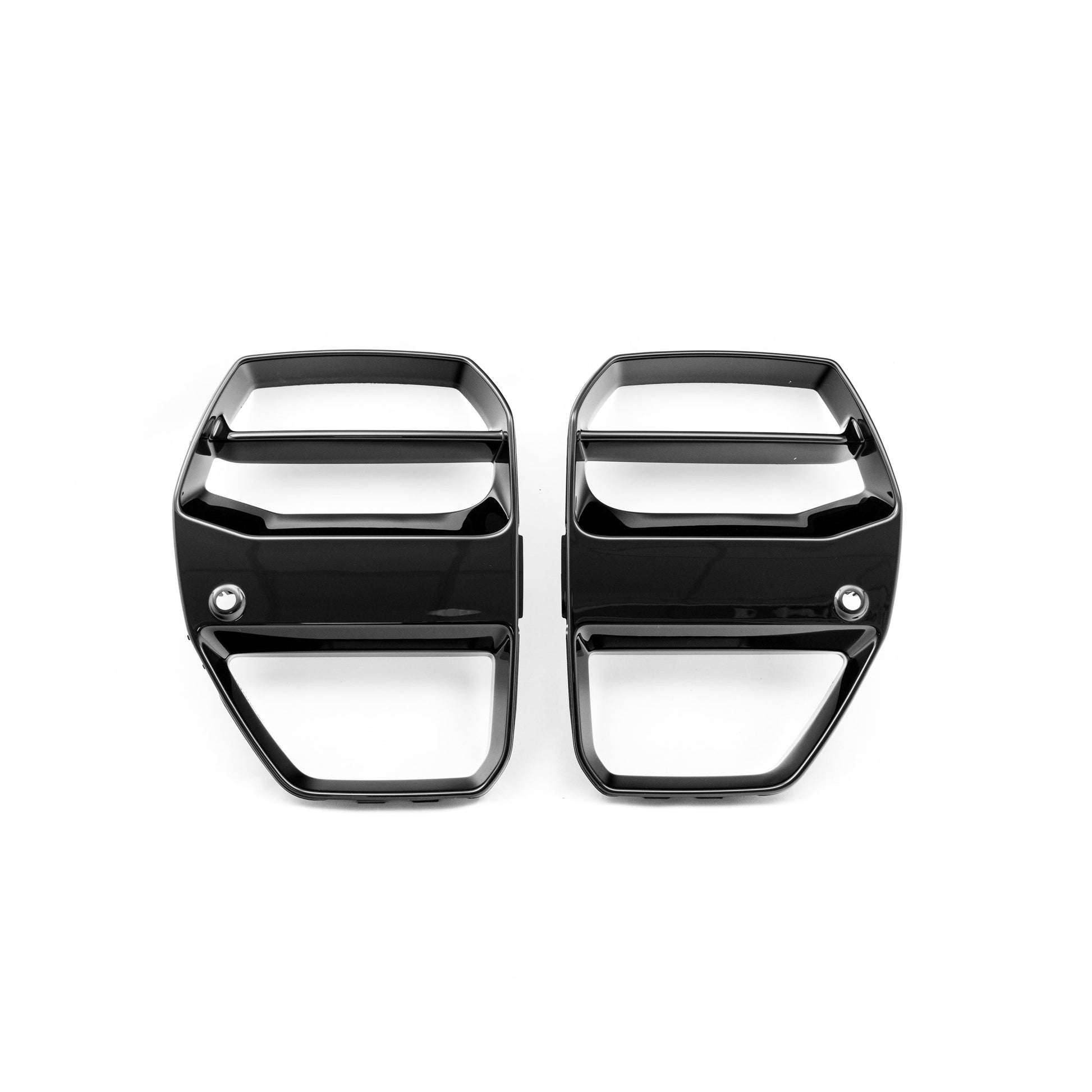 Zaero Design BMW M3 G80 G81 & M4 G82 G83 EVO-S Gloss Black Front Kidney Grilles by ZAERO (2021+)  Front Grille  AUTOID  