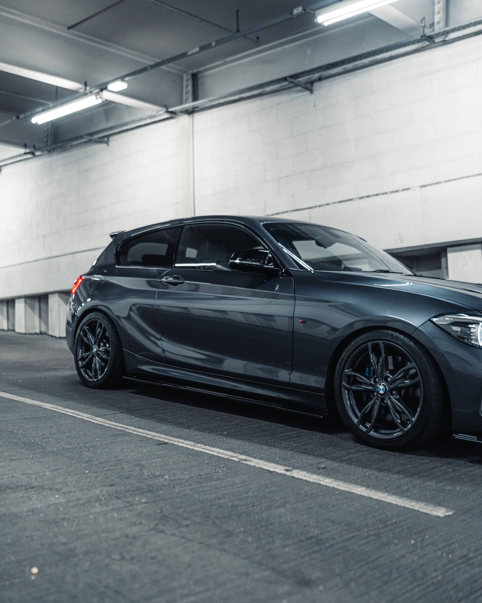 BMW 1 Series F20 F21 & 2 Series F22 EVO - 1 Gloss Black Side Skirts by ZAERO (2011 - 2019) - AUTOID - Side Skirts & Winglets - Zaero Design