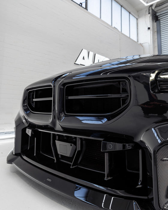 BMW M2 G87 EVO - S Gloss Black Front Grilles by ZAERO (2023+) - AUTOID - Front Grille - Zaero Design