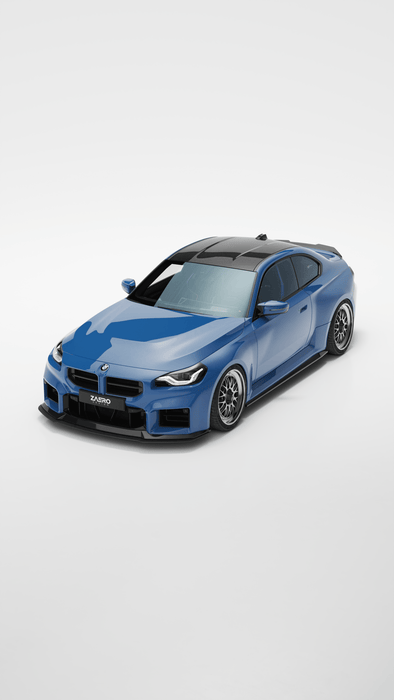 BMW M2 G87 EVO - S Gloss Black Front Grilles by ZAERO (2023+) - AUTOID - Front Grille - Zaero Design