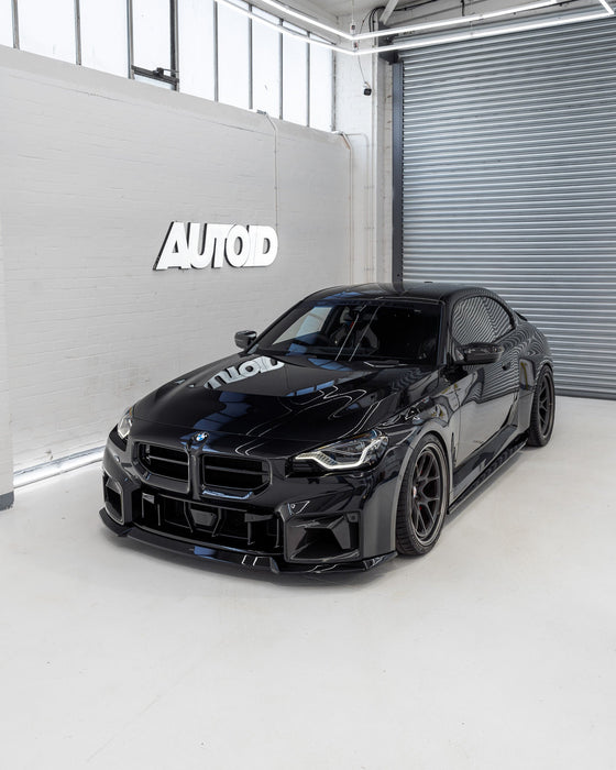 BMW M2 G87 EVO - S Gloss Black Front Grilles by ZAERO (2023+) - AUTOID - Front Grille - Zaero Design
