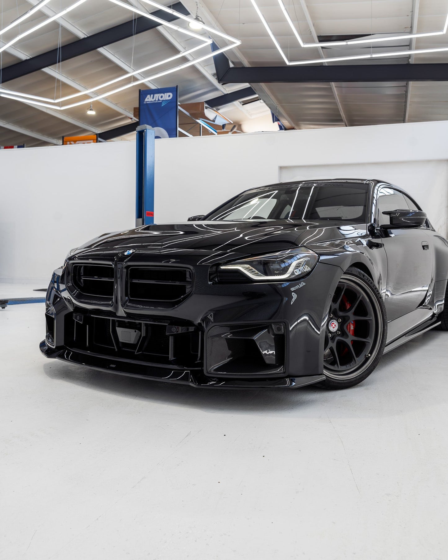 BMW M2 G87 EVO - S Gloss Black Front Grilles by ZAERO (2023+) - AUTOID - Front Grille - Zaero Design