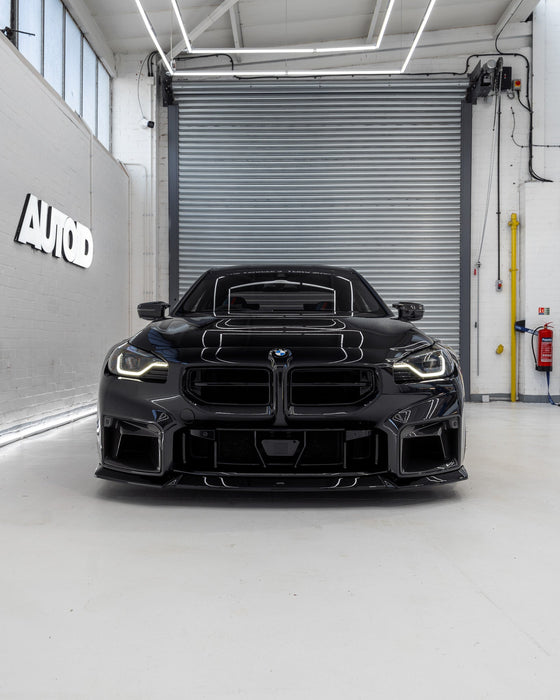BMW M2 G87 EVO - S Gloss Black Front Grilles by ZAERO (2023+) - AUTOID - Front Grille - Zaero Design