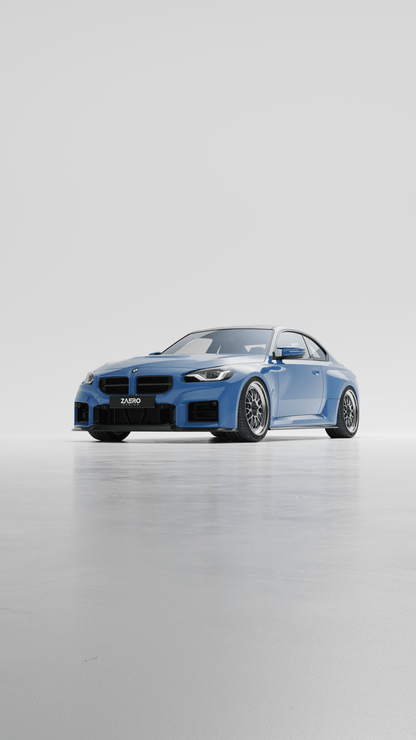 BMW M2 G87 EVO - S Gloss Black Front Grilles by ZAERO (2023+) - AUTOID - Front Grille - Zaero Design