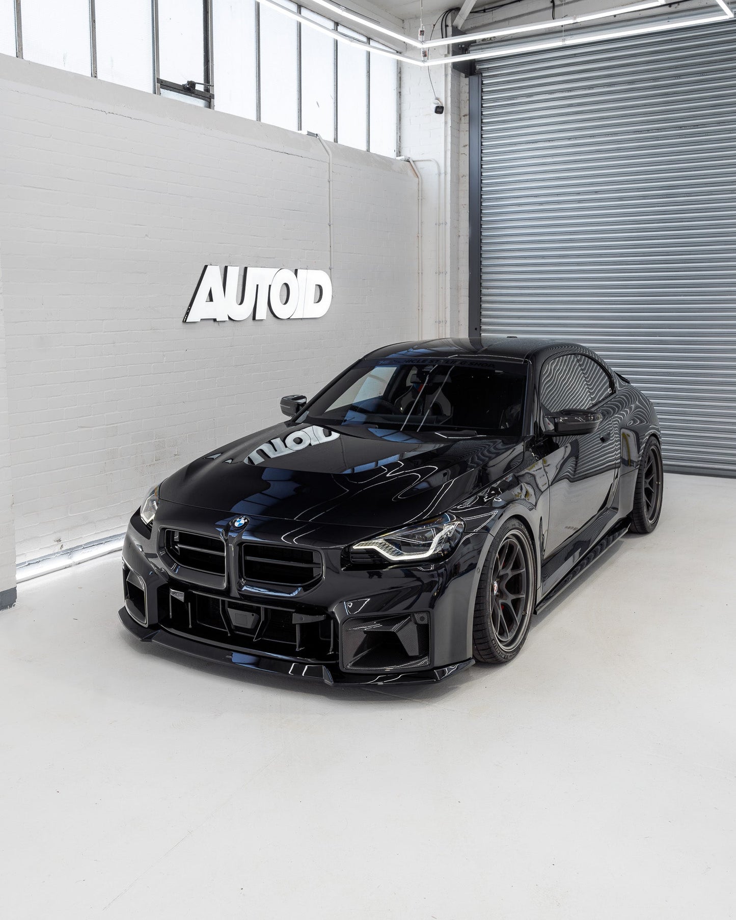 BMW M2 G87 EVO - S Gloss Black Front Lip by ZAERO (2023+) - AUTOID - Front Lips & Splitters - Zaero Design