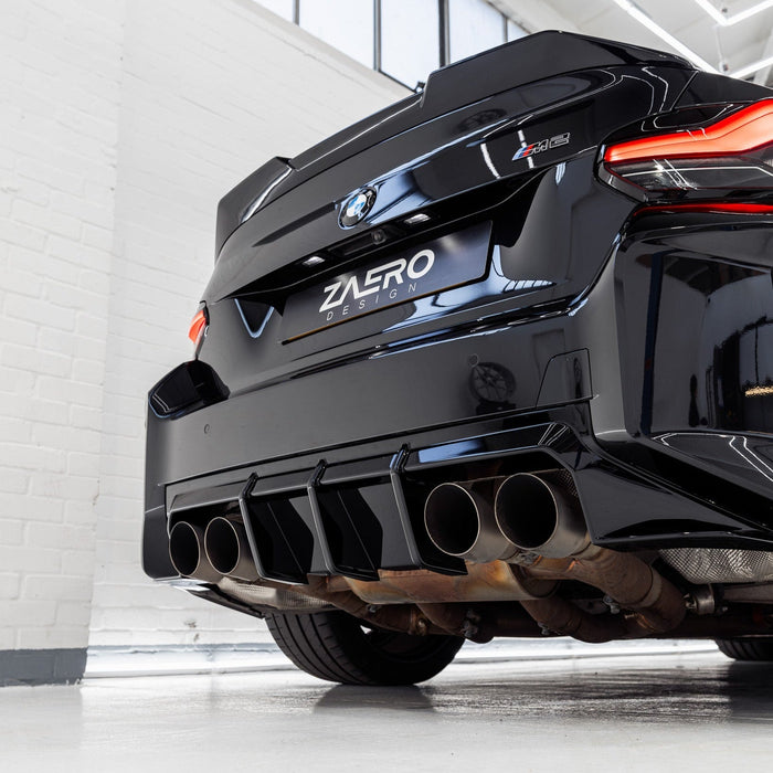 BMW M2 G87 EVO - S Gloss Black Rear Diffuser by ZAERO (2023+) - AUTOID - Rear Diffusers - Zaero Design