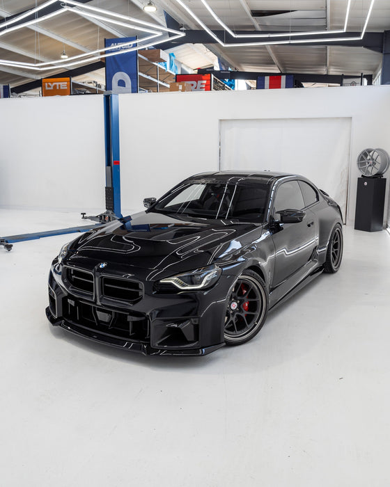 BMW M2 G87 EVO - S Gloss Black Side Skirts by ZAERO (2023+) - AUTOID - Side Skirts & Winglets - Zaero Design