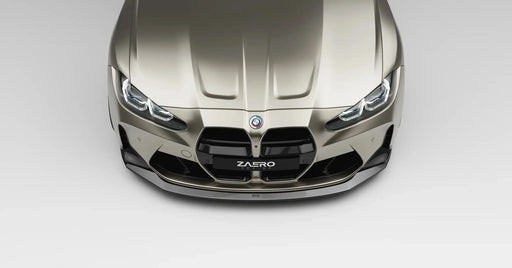 BMW M3 G80 G81 & M4 G82 G83 EVO - S Gloss Black Front Lip by ZAERO (2021+) - AUTOID - Front Lips & Splitters - Zaero Design