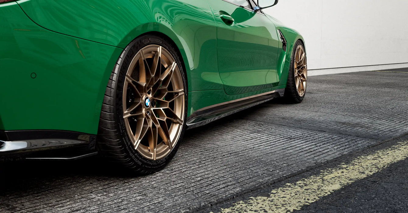 BMW M4 G82 G83 EVO-S Gloss Black Side Skirts by ZAERO (2021+)