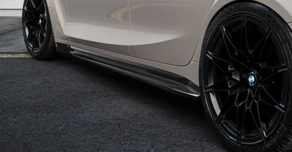 Zaero Design BMW M3 G80 G81 & M4 G82 G83 EVO-S Gloss Black Side Skirts by ZAERO (2021+)  Side Skirts & Winglets  AUTOID  