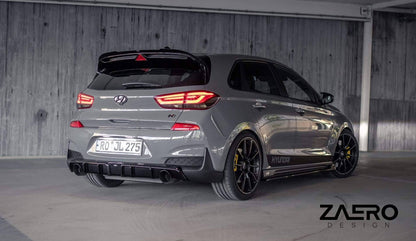 Hyundai i30N Pre-Facelift EVO-1 Gloss Black Body Kit