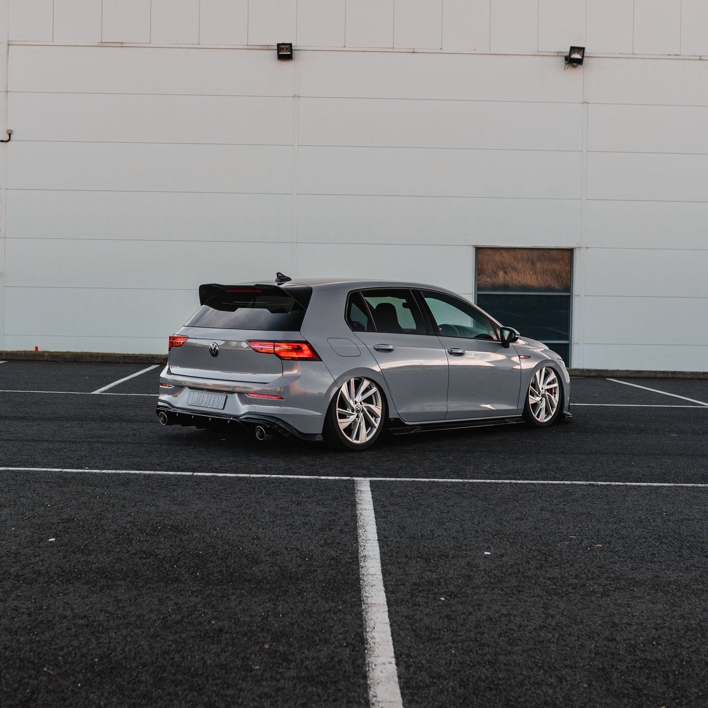 VW Golf, Golf GTI & Golf R Mk8 EVO - 1 Gloss Black Side Skirts by ZAERO (2020+) - AUTOID - Side Skirts & Winglets - Zaero Design