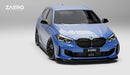 BMW 1 Series M Sport & M135i F40 EVO-1 Gloss Black Front Splitter by ZAERO (2019+), Front Lips & Splitters, Zaero Design - AUTOID | Premium Automotive Accessories